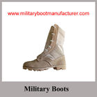 Wholesale China Made Full Grain Cow Suede Military Desert DMS Boot