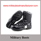 Wholesale China made Split Leather Leight-weight  Police Jungle  Boots